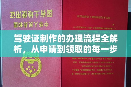 盐埕驾驶证制作的办理流程全解析，从申请到领取的每一步